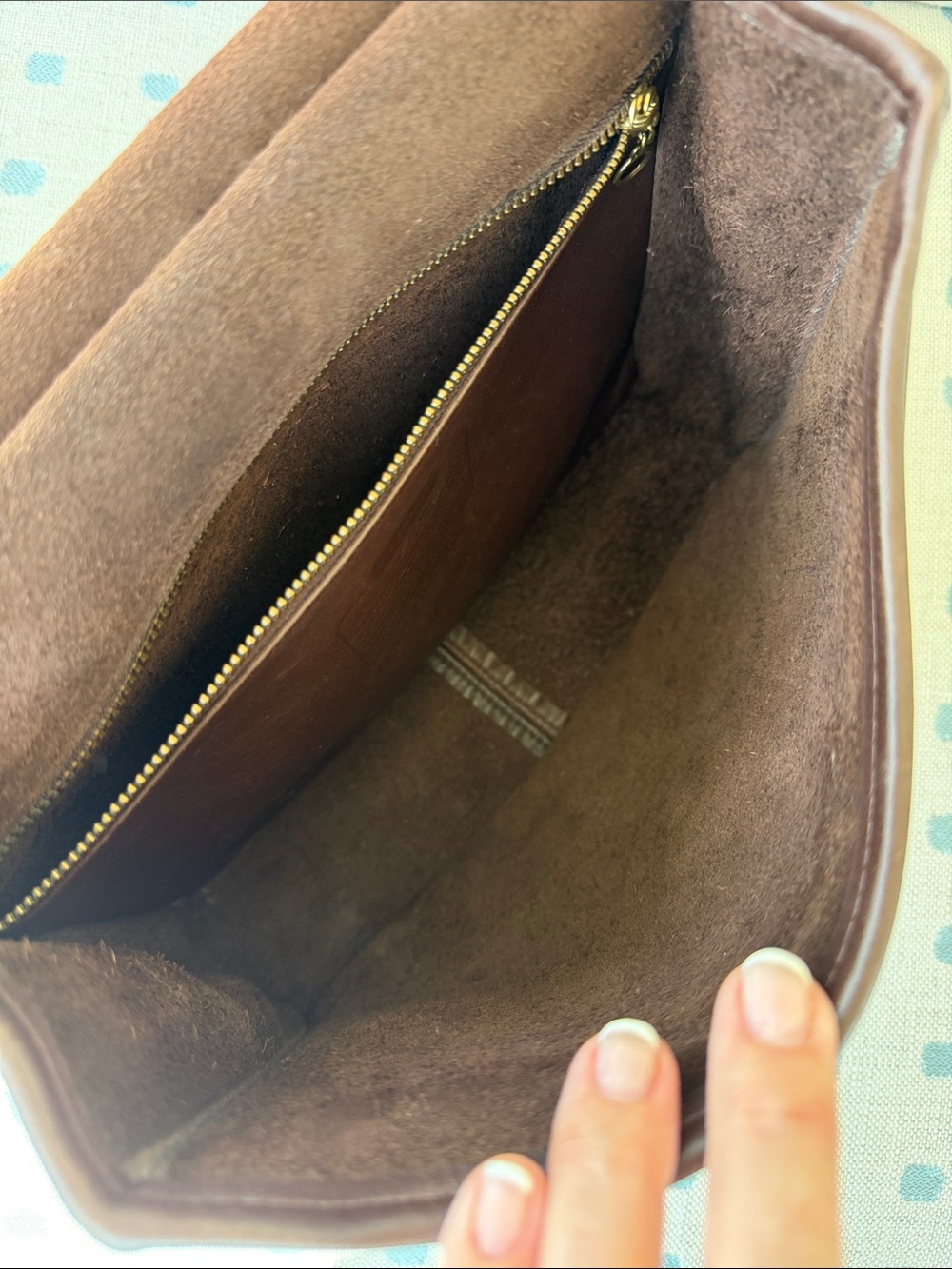 Coach Willis Bag in Mahogany from 1996 in great vintage condition, w/dust bag - Picture 6 of 14